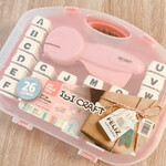 Perforadora Ibi Craft Set Valija Alfaberto 26 Letras 655938